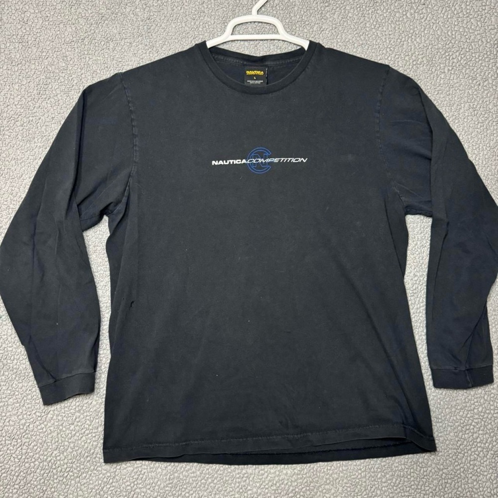 Vintage Nautica Competition Longsleeve Shirt Size Men’s Large